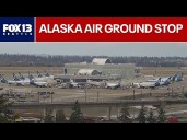 LIVE: Ground stop issued for all Alaska Airlines flights due to IT outage