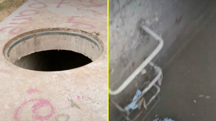 Niña cayó por alcantarilla que estaba tapada con cholguán en Maipú: "Tuvo que nadar prácticamente hacia la escalera"