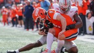 No. 1 Ohio State turns 3 takeaways into 21 points and beats No. 17 Illinois 34