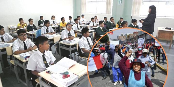 Paro de transporte del 6 de octubre: ¿Se suspenden las clases escolares mañana lunes? Esto se sabe