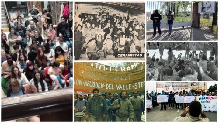 Feliz día del ceramista: setentistas, estudiantes, Zanon y los luchadores de hoy