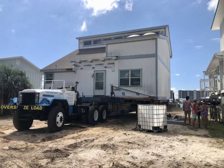 '80s Orange Beach house relocates, by water, to Perdido Key