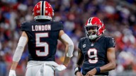 Falcons' Drake London (hip), Michael Penix Jr. (knee) out