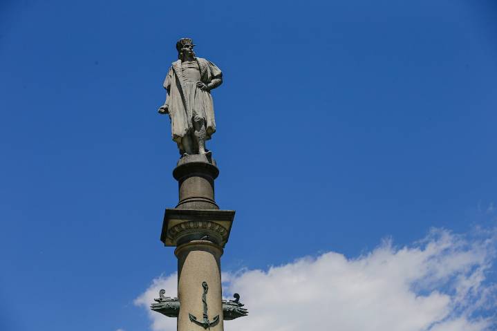 NYC’s Columbus statues have become an unexpected flashpoint in the city’s heated mayoral race