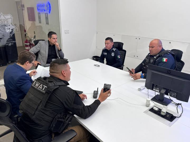 Sostiene titular de Seguridad Pública Estatal reunión estratégica con mandos policiacos en Guachochi