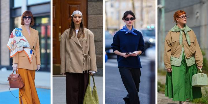 4 Ways to Style Bandanas and Silk Scarves for Fall 2025