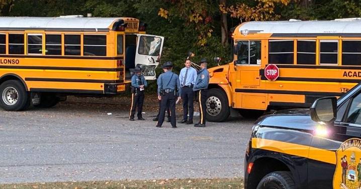 Bus driver critically injured