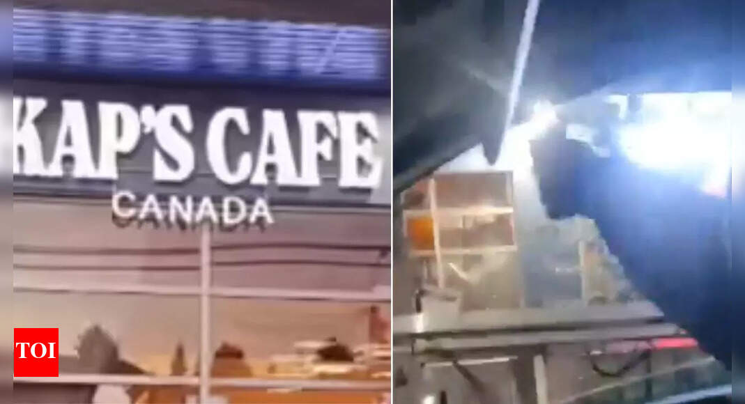 Kap's Cafe attacked for 3rd time: Shots fired at Kapil Sharma's restaurant in Canada; Bishnoi gang takes responsibility