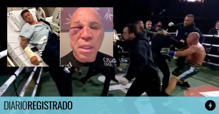 Una pelea exhibición en Brasil terminó con una batalla campal impresionante