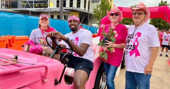 Tough Kookie rolls out ‘the pink carpet’ at breast cancer race