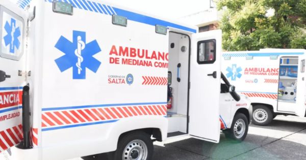 Seclantás ya tiene una nueva ambulancia gracias al cobro de salud a los extranjeros