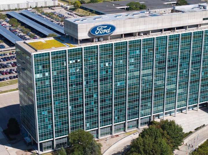 Ford investigating vulgar anti-return-to-office conference room display
