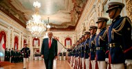 Dancers, golf gifts and gold crowns: Trump is feted by Asian allies grappling with his policies