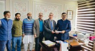 Delegation from Rajouri meets Minister Javed Rana, seeks urgent action on hospital and road Projects