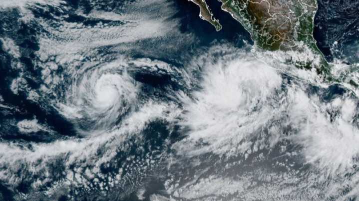 Tormenta tropical Priscilla se forma en Océano Pacífico frente a la costa de México