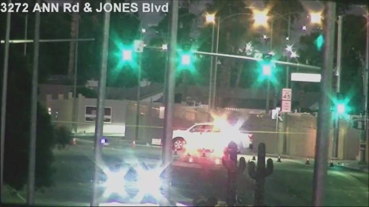 Motorcyclist hospitalized in crash involving SUV in north Las Vegas valley