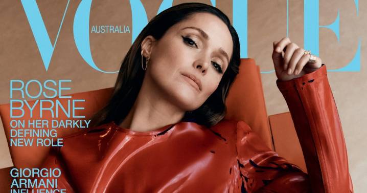 15 Years Later, Rose Byrne Makes a Return as a Vogue Australia Cover Girl