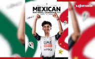 Isaac del Toro triunfa en la contrarreloj del Campeonato Nacional de Ciclismo en Ensenada