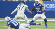 Jonathan Taylor becomes 1st in league history to score 3 TDs in 3 straight games against same team