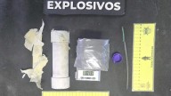 Desactiva Guardia Civil dos explosivos en marcha de normalistas en Morelia