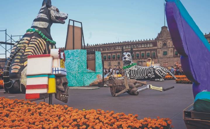 Megaofrenda despierta emoción y curiosidad