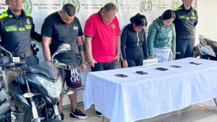 Asegurados cuatro presuntos integrantes de la red ‘Los Sureños’, dedicada al hurto de usuarios del sistema financiero en