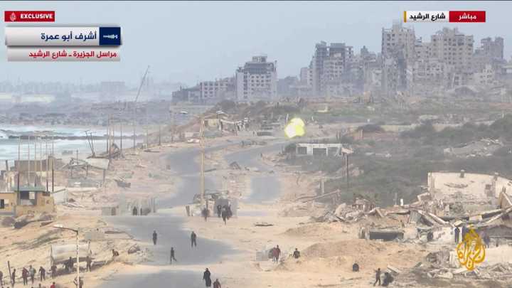 Tanks fire towards Gaza civilians after ceasefire announcement