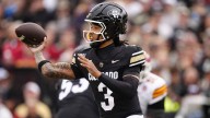 Colorado football QB Kaidon Salter connects with Omarion Miller for wild 70