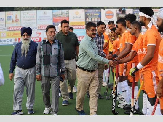 42nd Indian Oil Servo Surjit Hockey Tournament: Indian Navy Mumbai and Indian Railway Delhi teams in semi