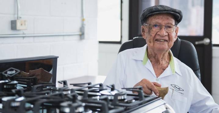 A los 106 años, falleció el fundador de Haceb, José María Acevedo