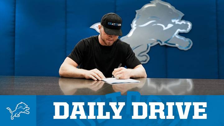 THE DAILY DRIVE: Draft, develop, extend: Aidan Hutchinson's deal reinforces the Lions' way
