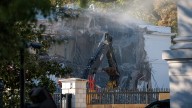Watch live: Demolition work begins on the East Wing of the White House