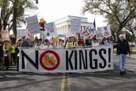 Alabama police arrest 61-year-old woman in penis costume at No Kings protest