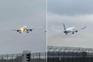 United Flight Aborts Landing at Last Possible Moment in Chilling Video