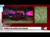 3 hurt, 1 airlifted after crash near Florissant