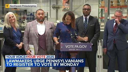 State lawmakers urge Pennsylvanians to register to vote ahead of upcoming election