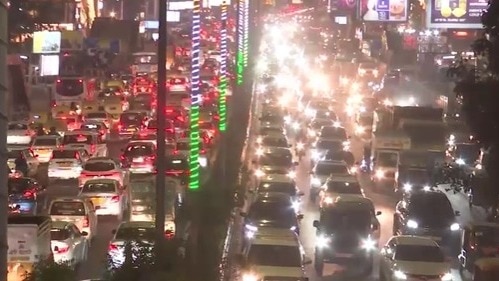 Massive traffic jam in Delhi-NCR, roads choked amid Diwali gridlock
