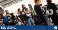 Video: dos heridos tras una nueva pelea entre integrantes de los “Hell Angels” en La Plata