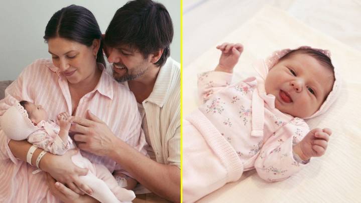 Eugenia Lemos anuncia que se convirtió en madre y muestra primeras fotografías de su hija