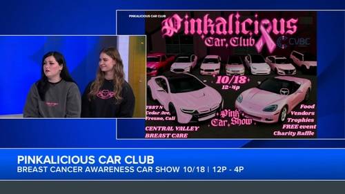 2nd annual Breast Cancer Awareness Car Show in Fresno