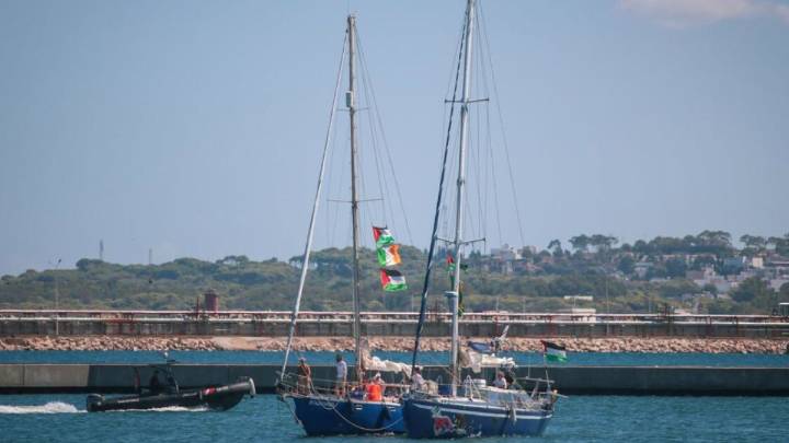 Israel intercepta el último barco de la Global Sumud Flotilla rumbo a Gaza