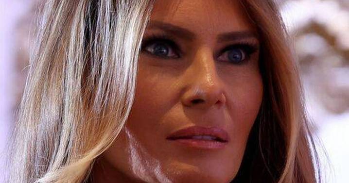 Social media's 'dark theories' over weird stain spotted on Melania Trump's birthday card to Donald