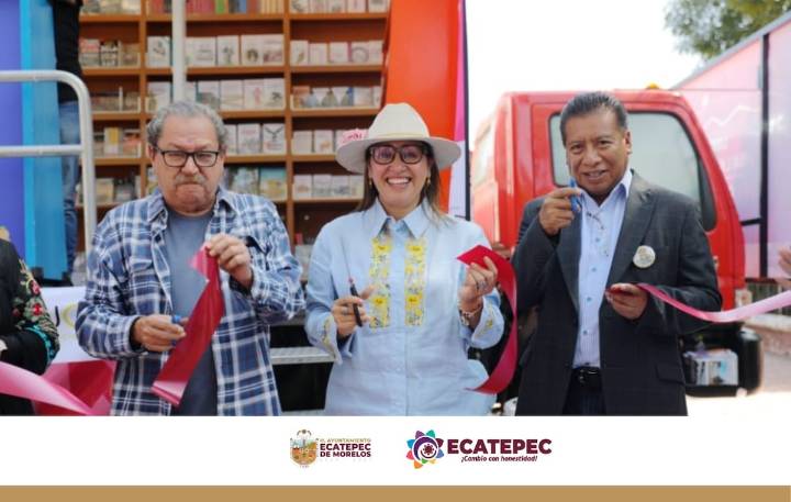 Inauguran en Ecatepec la Librería Misael Núñez Acosta para fortalecer el acceso a la lectura