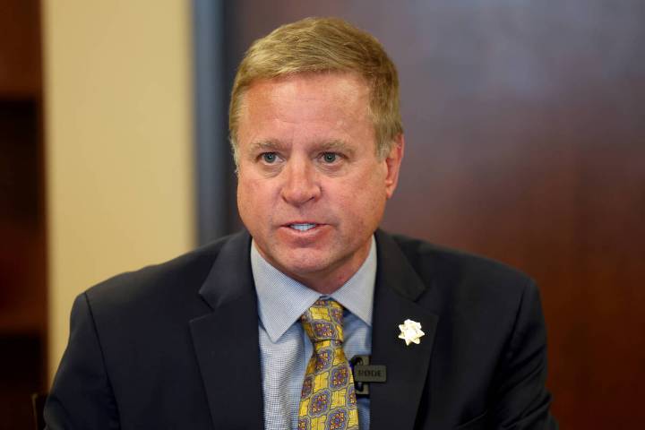 Clark County Sheriff Kevin McMahill launches 2026 re-election campaign 