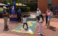 Con juegos y actividades lúdicas, niños de Dosquebradas aprenden seguridad vial