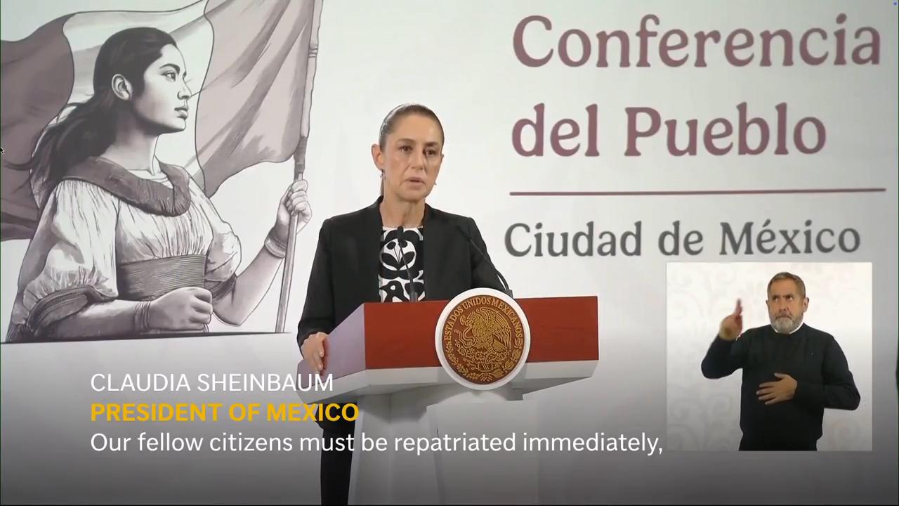 Mexico President demands Israel the immediate release of Mexican activists