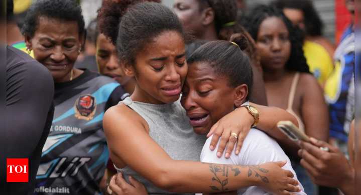 ‘Bodies kept coming’: 132 killed in Brazil’s deadliest police operation against drug gangs; how it unfolded