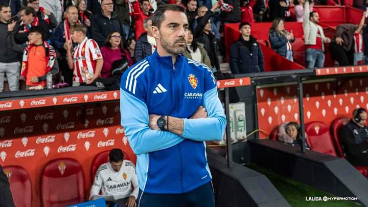 "No vamos a salir de esta siendo tremendistas", dice el entrenador del Real Zaragoza