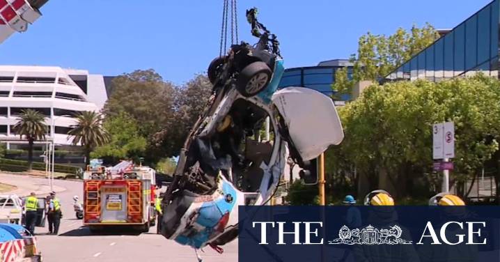 Delivery driver killed in Perth crash