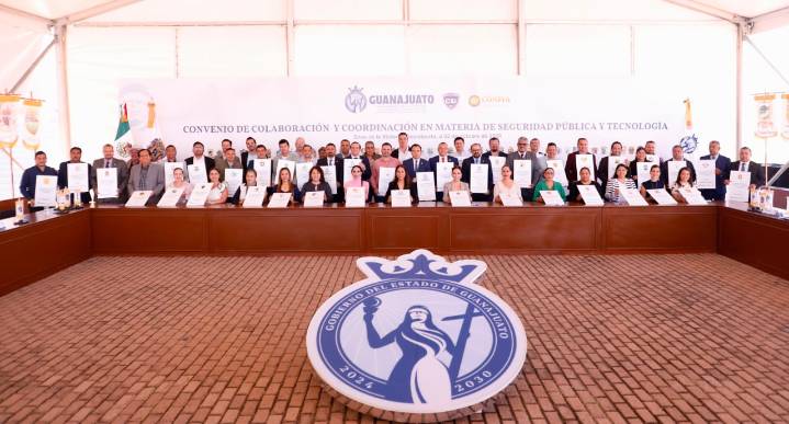Guanajuato conecta todos sus municipios con red de Seguridad; es el único en México